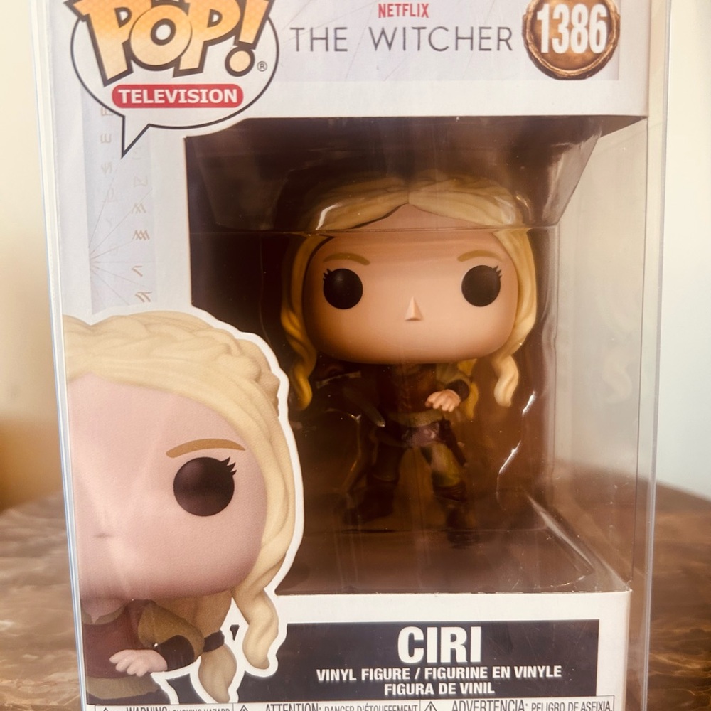 Funko Pop! Vinyl The Witcher Ciri #1386 Television Figure Multicolor 2023